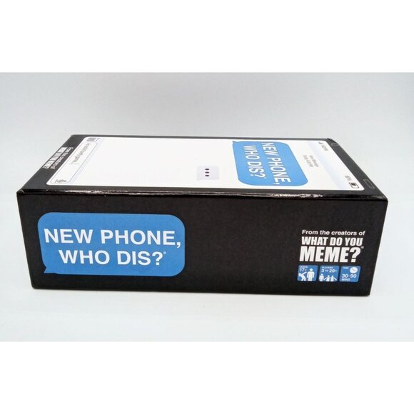 New Phone Who Dis? Adult Party Card Game Offline Text Messaging Ages 17 and Up - Picture 8 of 15